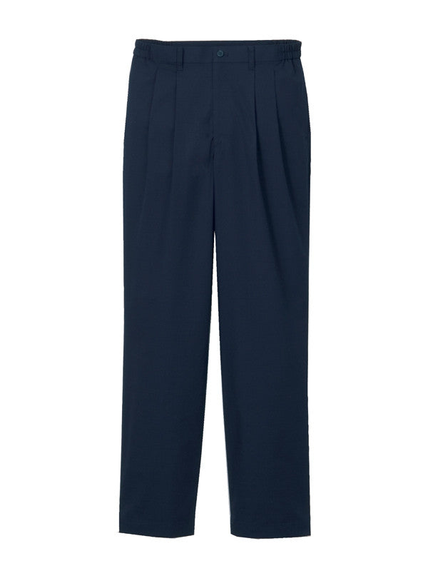 Shantung Double Pleated Pants Men