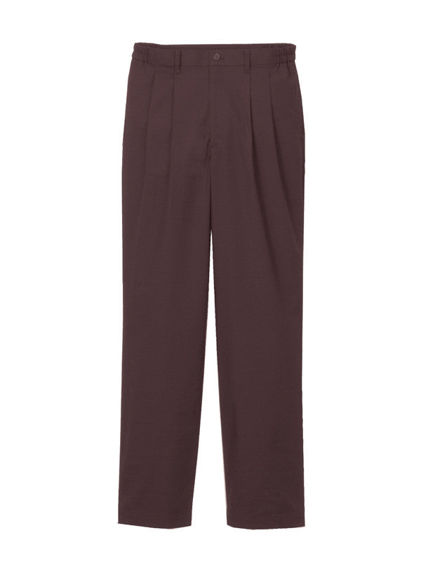 Shantung Double Pleated Pants Men