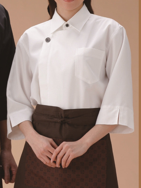 Unpro Pattern Diamond Pattern Side Slit Shirts – Unipro Japan